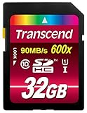 【Amazon.co.jp限定】Transcend SDHCカード 32GB Class10 UHS-I対応 (最大転送速度90MB/s) 無期限保証 TS32GSDHC10U1E (FFP)
