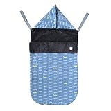 ホッペッタ Hoppetta オップ!  2wayフットマフ ブルー 5330