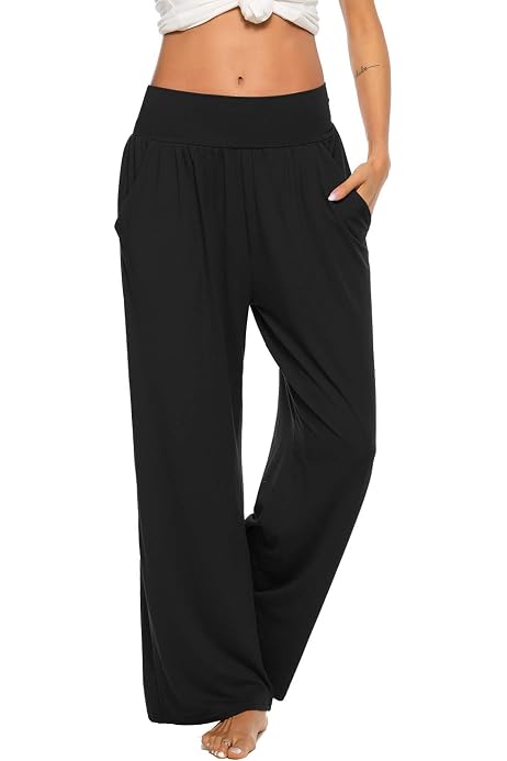 Bamboo Wide Leg Sleep Lounge Pants 