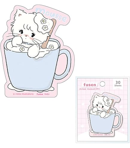 Amazon.co.jp: mikko メモ 付箋 メモ帳 セット ミッコ : 文房具