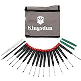 Kingsdun精密ドライバーセット iphone Macbook ipad スマホ ゲーム機 カメラ PC分解 交換 タッチパネル修理用 星形 Y型 トルクスT8 T9 T10 プラス マイナス 特