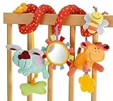Windaze Stroller Toy Baby Crib Activity Spiral Wrap Around Toys 0m-12m by Windaze