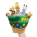 Domybest指人形　おもちゃ 子供　布製 知育玩具　 動物　パペット ぬいぐるみ　ごっこ遊び 想像力を育てる