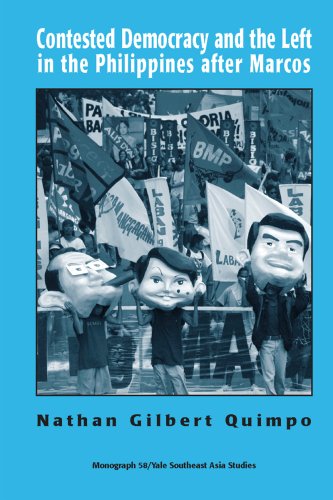 Contested Democracy and the Left in the Philippines after Marcos (Southeast Asia Studies Monograph Series)の表紙