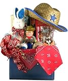 Gift Basket Drop Shipping YeHa-Lg YeeHaw, Cowboy Themed Easter Basket