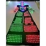 Jomax DMX512 Controlled Full Color LED Robot Costumes