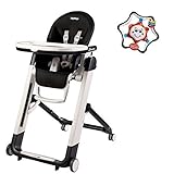 Peg Perego Siesta Highchair Licorice w FREE Rattle by Peg Perego [並行輸入品]