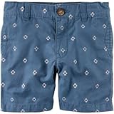カーターズ Carter's/ プリントキャンバスショーツ ブルー ボトムスショートパンツ 2歳【並行輸入】