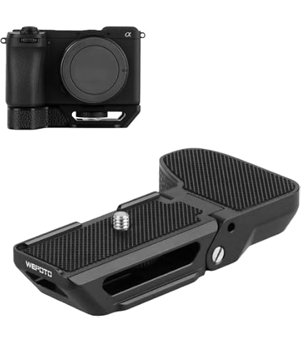 Amazon | WEPOTO Sony a6400 a6300 a6100用ハンドグリップメタル GP