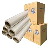 ストレッチフィルム 500mm×300m 14μ ~ 15μ ラップ 幅500mm 長さ300m 30巻セット 5ケース WRAPEACE 【ST14～15μ-5】 (30)