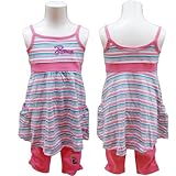 PUMA（プーマ）ワンピース＆レギンス上下セット4才（ホワイト×ピンク） [Baby Product] [Baby Product]