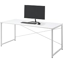 Amazon | サンワダイレクト パソコンデスク 幅160×奥行70cm モニター