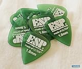 ESP ウルテム製ピック ×10枚セット ティアドロップ/グリーン/1.0mm [PT-PSU10 GR]