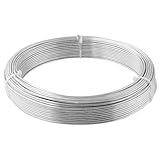 自然 アルミ（盆栽）針金 白 400g 2.0mm