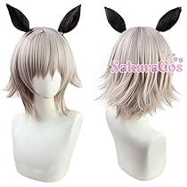 まかろん  ウマ娘 コスプレ ウィッグ ウマ娘 プリティーダービー風 玉藻十字 タマモクロス コスプレ