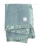 Little Giraffe Chenille Baby Blanket 29 " x35、"セージ