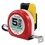 タジマ(Tajima) コンベックス 5.5m×19mm セフコンベ・ハイ19 尺相当目盛付 SFH19-55SBL