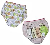 すみっコぐらし カラーショーツ 2枚組 ベビーサイズ バックプリント 総柄 (80cm)