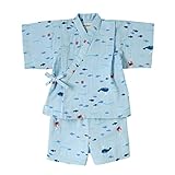 ミキハウス ホットビスケッツ (MIKIHOUSE HOT BISCUITS) 甚平スーツ 72-7511-973 110cm ブルー