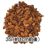 【バークチップ マルチング材量売り 3S（約1cm前後）】 内容量：1L（本体価格194円） 【1Lまでメール便（90円）送付商品】 雑草防止に！