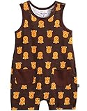 Vaenait Baby 0 – 24ヶ月赤ちゃん男女兼用夏ロンパースジャンプスーツ6 Colors Available カラー: ブラウン