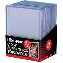 ★ 新品、未開封 UltraPRO カードスリーブ トップローダー ★ Amazon | ウルトラプロ トップロードホルダー やや厚いカード用
