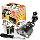 My Barbeque Grill Light LED Lights Grills for the Best Patio, Lawn & Garden Outdoor BBQ Charcoal Gri