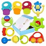 Bébé De Dentition Et Les Hochets Jouets Toy Ensemble Cadeau/Bébé Hochet Gift Set