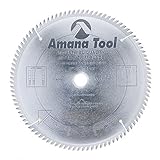 Amana Tool 612960 Carbide Tipped Trim 12 Inch D x 96T ATB 10 Deg 1 Inch Bore Circular Saw Blade [並行輸