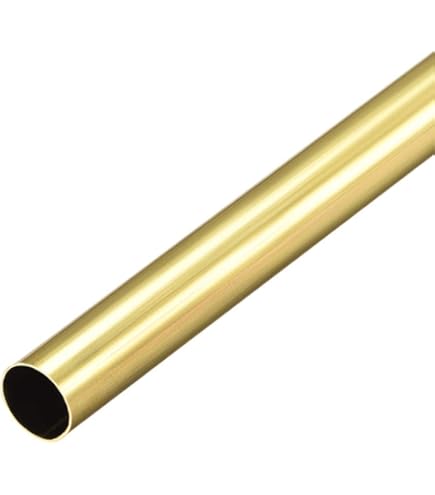 Amazon.co.jp: 真鍮丸管300mm長さ8.5mm外径0.5mm壁厚シームレス