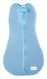 Woombie True Air Swaddle - Easy to Use Natural Approach to Swaddling - Stretchy but Snug Breathable 