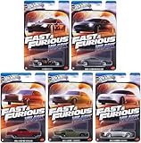 ホットウィール ワイルド・スピード テーマ アソート ヴィランズ 5台セット(各1台) HNR88-986J / 986J-HNR88