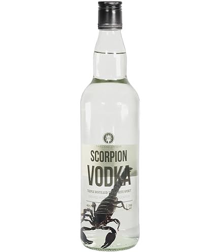 Amazon.co.jp: ブラックスコーピオン ウォッカ 180mL Alc.40 (BLACK