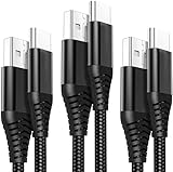 【3本セット 0.9m/1.8m/3m】 USB Type C ケーブル OULUOQI ナイロン編み タイプ C 充電ケーブル USB 2
