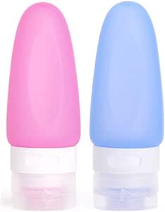 Amazon Co Jp Littleliving トラベルセット シリコン製小分けボトル 漏れ防止 海外旅行用 化粧品用シャンプーチューブ 携帯便利詰め替え容器 お泊り旅行グッズ２本セット Set 1 旅行用品 旅行小物 通販