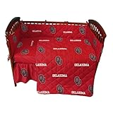 Oklahoma Baby Crib Fitted Sheet - Solid by College Covers by College Covers