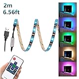 LEDストリップライト6.56 Ft / 2 m 5050rgb with Colour Changing +リモートコントロールby coerni
