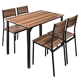 ダイニング5点セット 4人掛け ダイニングテーブルセット 110cm幅 ダイニングテーブル ダイニングチェア 5点セット ダイニング