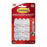 (コマンド) Command ミニフック ホワイト 24個