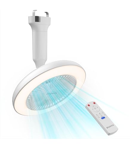 aoncia シーリングライト ホワイト ファン付き リモコン付 Amazon | AONCIA シーリングファンライト 人感センサー E26モデル LED