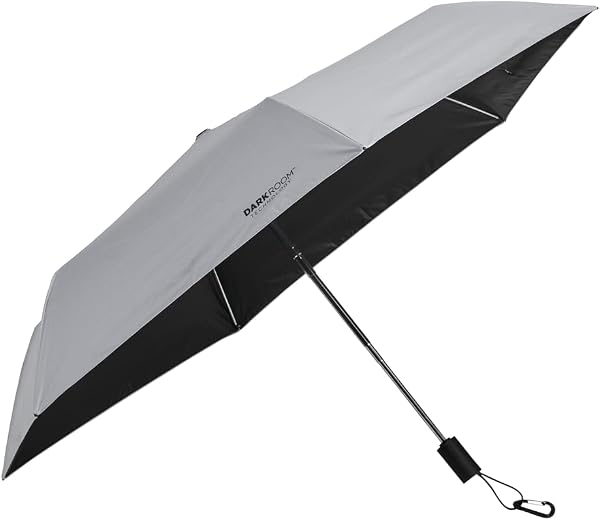 Coleman(コールマン) モバイルシェード55 DR オート 日傘 晴雨兼用 自動開閉 ワンプッシュ開閉 コンパクト 遮光 UVカット 対水圧2,000mm以上 ダークルームテクノロジー メンズ レディース 母の日 父の日 - 1