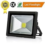 Ledmo LEDフラッドライト、防水規格ip65屋外、ハロゲン同等、セキュリティライト、投光照明 20W,White LED852-N