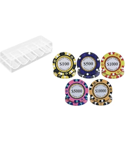 Amazon | MRC モンテカルロ ポーカークラブ ポーカーチップセット 300
