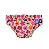 再利用可能な水泳おむつピンクのデイジー0-6 Mths (Bambino Mio) (x 6) - Bambino Mio Reusable Swim Nappy Pink Daisy 0-6 Mth