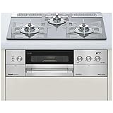 Rinnai RHS31W15G7R3-STW-12A13A クリアグレージュ デリシア [ビルトインガスコンロ(都市ガス用・左右強火力・60cm) 3V乾電池タイプ]