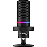 HyperX DuoCast - RGB USB Condenser Microphone for PC, PS5, PS4, Mac. Cardioid, Omnidirectional, Pop Filter, GAI Control, Gami