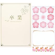 Amazon | クローズピン 卒業色紙 二つ折り 45人分メッセージ
