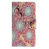 UNEXTATI Huawei P8 Lite ケース 高級 合皮レザー 手帳型 ケース カバー カードホルダー スタンド マグネット開閉式 付き Huawei P8 Liteケース Case (P1