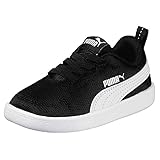 [プーマ] ベビーシューズ Courtflex Mesh Inf 364278 ブラック/プーマ ホワイト 15.0(15 cm)