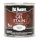 84416古いMasters Gel Stain Expresso 1 / 2 PT。